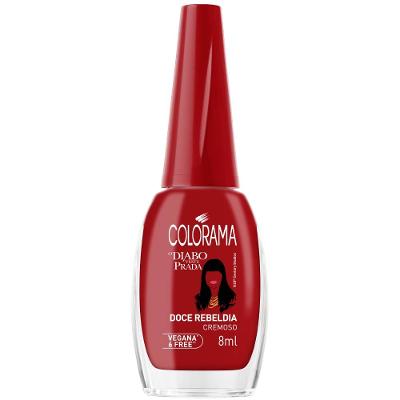 Esmalte Colorama O Diabo Veste Prada Cremoso Doce Rebeldia 8ml