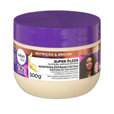 Máscara Capilar Salon Line Sos Cachos Super Óleos 300g