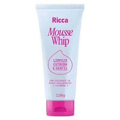 Sabonete Espumado Facial Ricca Mousse Whip 120g