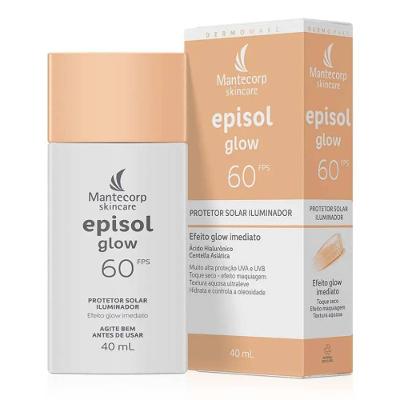 Protetor Solar Facial Episol Glow Fps60 40ml