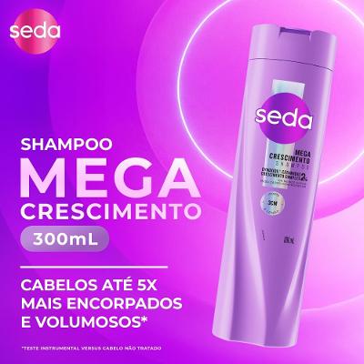 Shampoo Seda Mega Crescimento 300ml