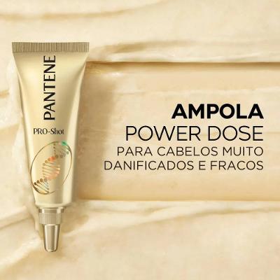 Kit Ampola De Tratamento Capilar Pantene Molecular Bond Repair 3 Unidades 15ml Cada