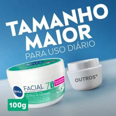 Creme Facial Nivea Controle De Oleosidade 100g