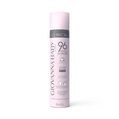 Desodorante Aerosol Giovanna Baby Clinical Classic 200ml