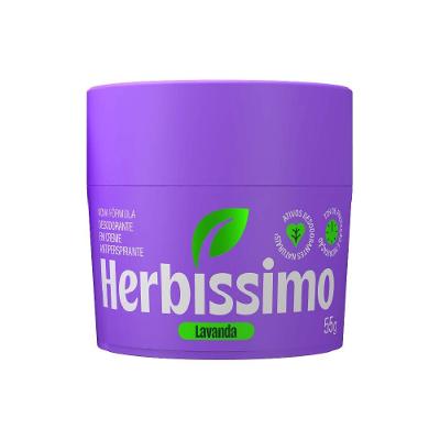 Desodorante Em Creme Herbíssimo Lavanda 55g