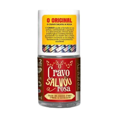 Óleo Fortalecedor De Unhas Top Beauty Sos Unhas O Cravo Salvou A Rosa 7ml