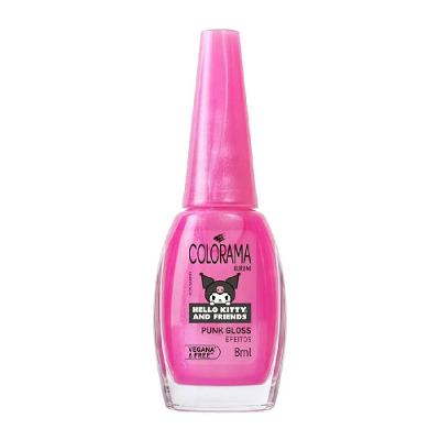 Esmalte Colorama Hello Kitty And Friends Punk Gloss 8ml