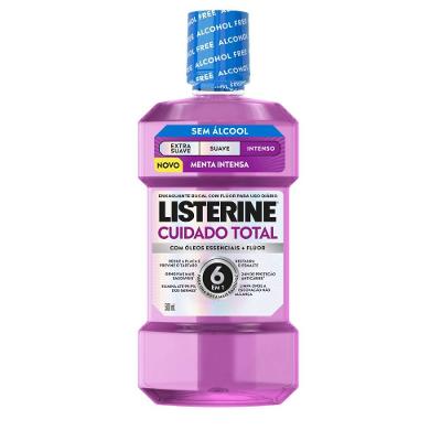 Enxaguante Bucal Listerine Cuidado Total Intenso 500ml