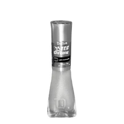 Esmalte Top Coat Dailus Top Chrome Silver 8ml