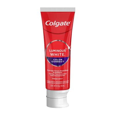 Creme Dental Colgate Luminous White Color Correct 133g