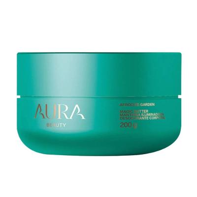 Manteiga Iluminadora Corporal Aura Beauty Afrodite Garden 200g