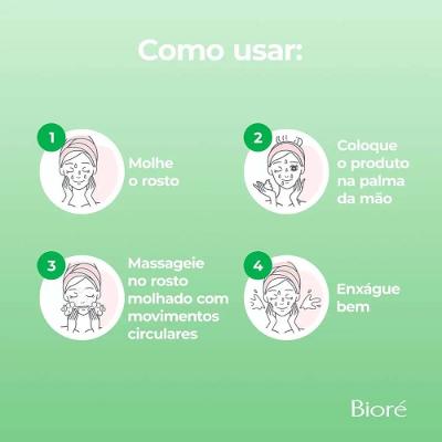 Espuma De Limpeza Facial Bioré Marshmallow Whip Acne Care 150ml