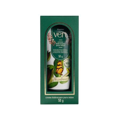 Creme Desodorante Hidratante Para Mãos Macadâmia Panvel Vert 50g