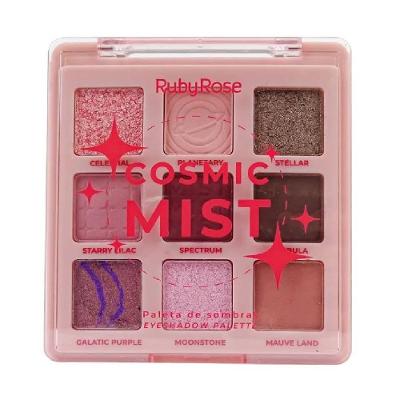 Paleta De Sombras Ruby Rose Cosmic Mist 12g