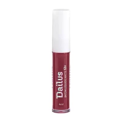 Batom Liquido Matte Dailus 12hrs Malva 4ml