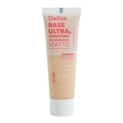 Base Dailus Matte Ultra Cobertura D.2 Claro