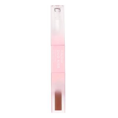 Batom Líquido Ruby Rose Duo Kiss Cor 10 4,5g