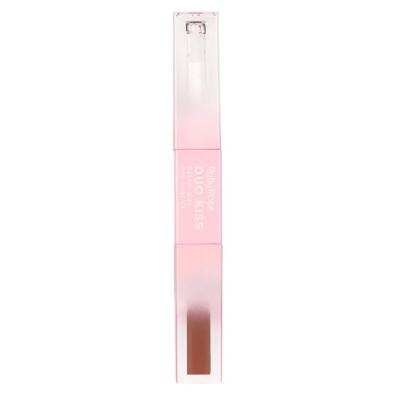Batom Líquido Ruby Rose Duo Kiss Cor 10 4,5g