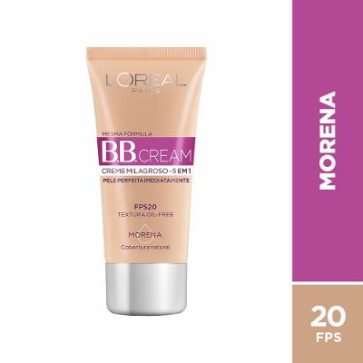 Base Bb Cream L’oréal Paris Dermo Expertise Cor Escura Fps 20 30ml