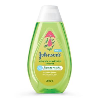 Sabonete Líquido De Glicerina Johnson’s Baby Lavanda 200ml