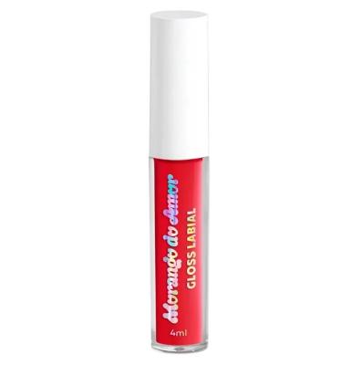 Gloss Labial Dailus Morango Do Amor Cobertura Crocante 4ml