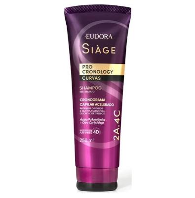 Shampoo Eudora Siàge Pro Cronology Curvas 250ml