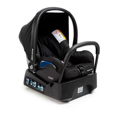 Bebê Conforto Citi com Base Veicular Essencial Black Maxi Cosi