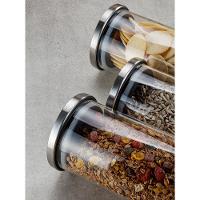 Potes Herméticos Electrolux de Vidro Porta-Mantimentos com Tampa Inox 4 Unidades - 10