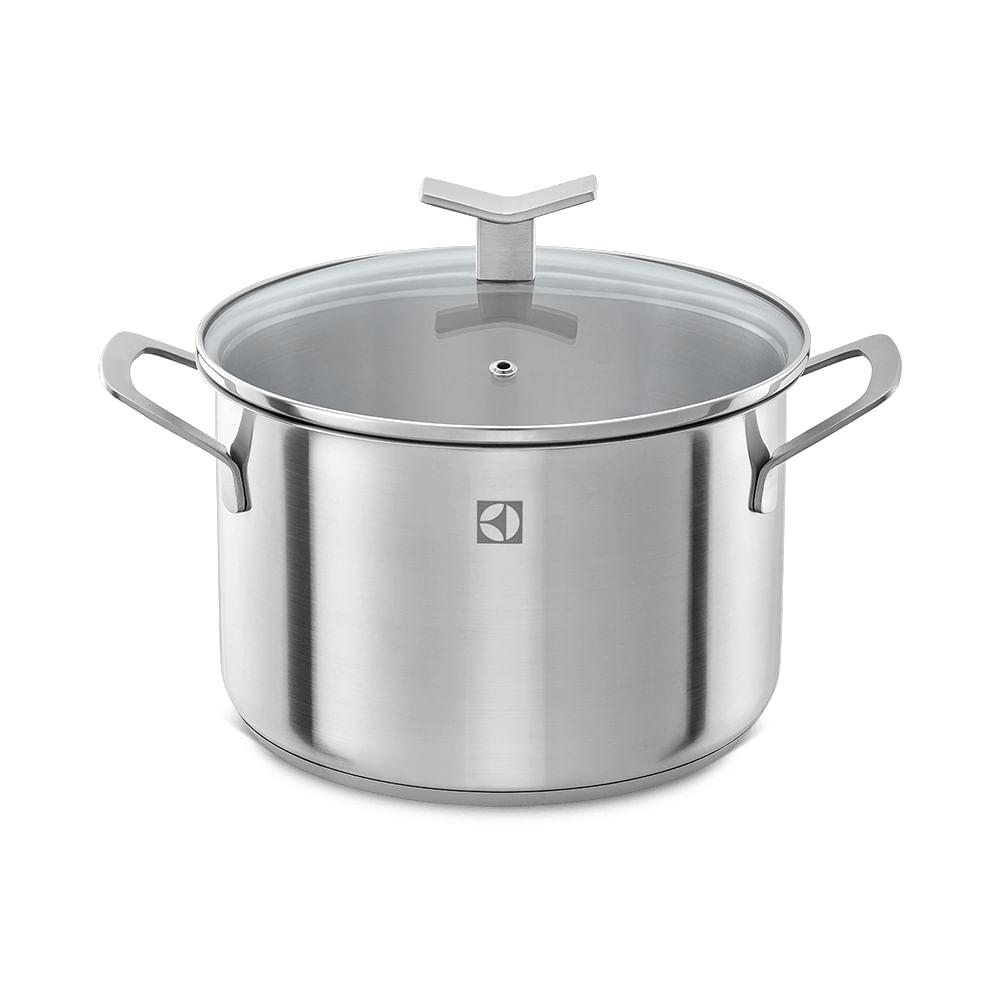 Jogo de Panelas Electrolux Inox com 5 Peças Design com Fundo Triplo - 2
