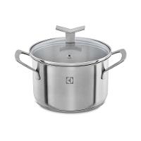Jogo de Panelas Electrolux Inox com 5 Peças Design com Fundo Triplo