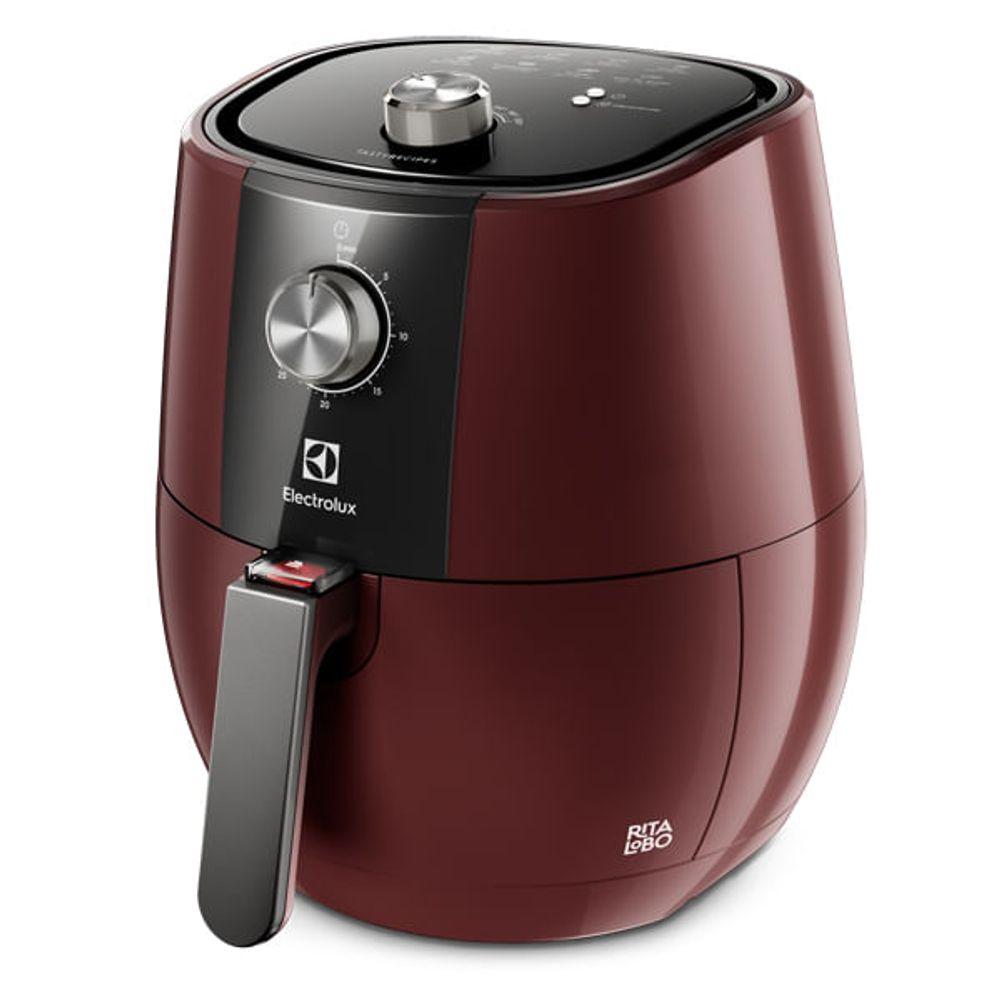 Air Fryer Electrolux por Rita Lobo 4L Vermelha Escura Grand Efficient 1400W (EAF31) - 1
