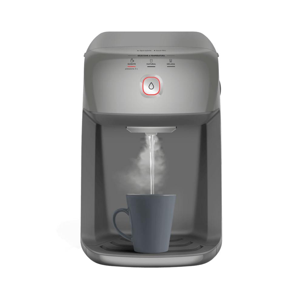 Purificador Electrolux com Compressor, Água Quente e Painel Digital Cinza (PH41X) - 1
