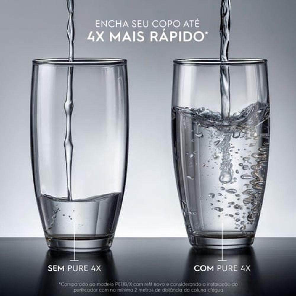 Purificador Electrolux Eletrônico Compacto Experience Pure 4x Digital Cinza (PE12G) - 6