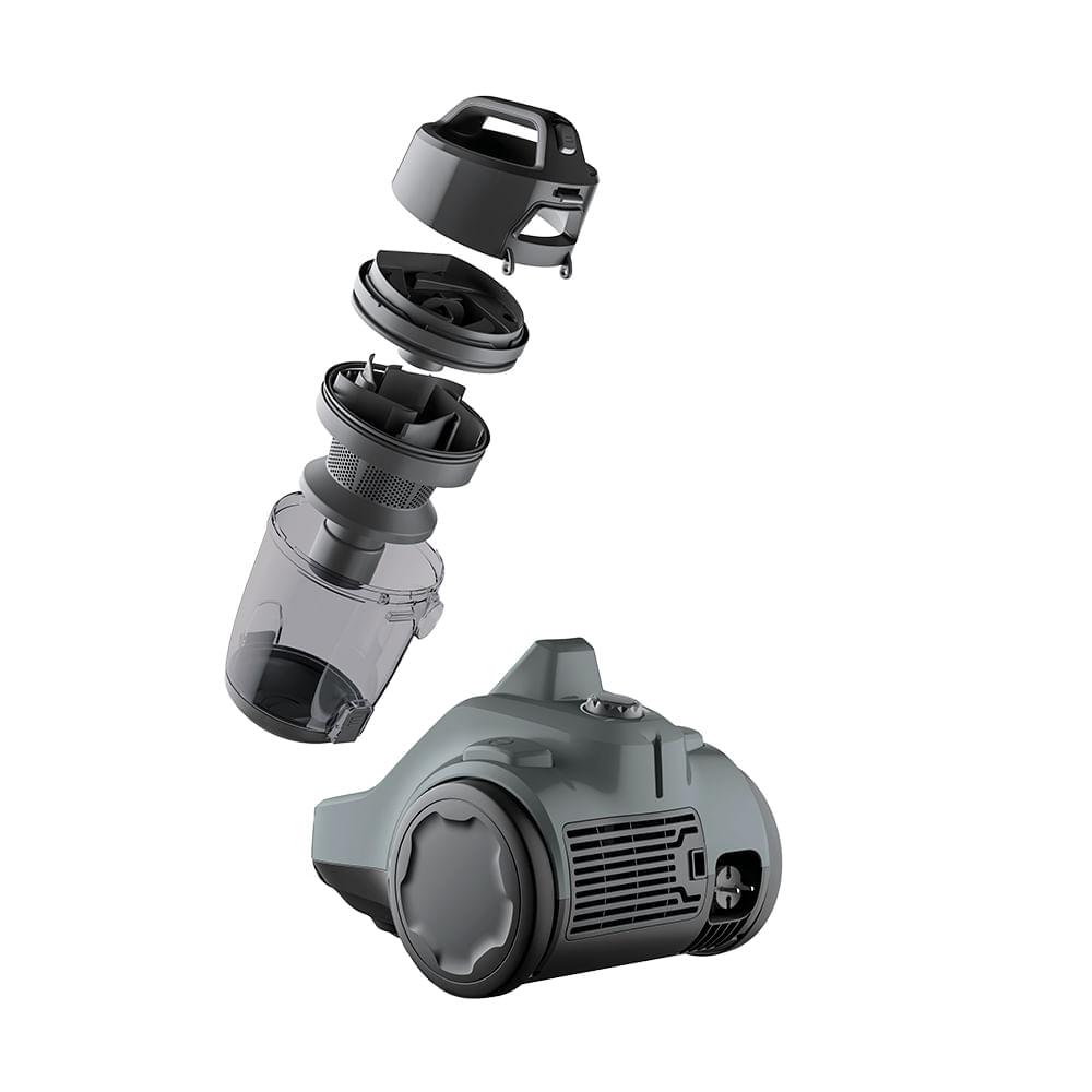 Aspirador de Pó sem Saco Electrolux 1600W Easybox Silencioso com Filtro HEPA Preto (EAS30) - 9