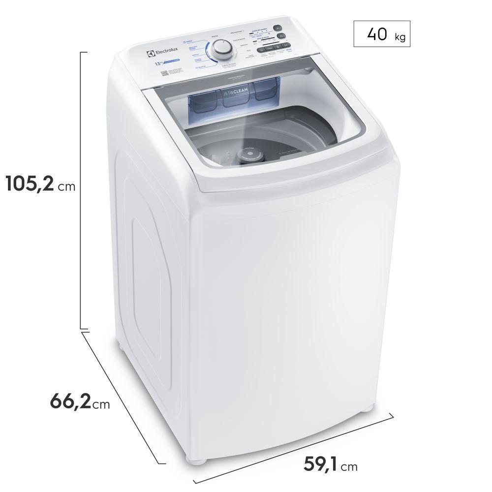 Máquina de Lavar Electrolux 13kg Branca Essential Care com Cesto Inox e Jet&Clean (LED13) - 2