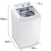 Máquina de Lavar Electrolux 13kg Branca Essential Care com Cesto Inox e Jet&Clean (LED13) - 2