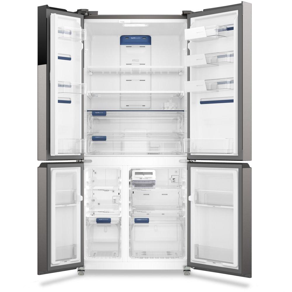 Geladeira Electrolux Frost Free 581L Experience com FlexiSpace 4 Portas Cor Inox Look (IQ8S) - 1