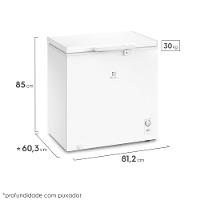 Freezer Horizontal Electrolux Cycle Defrost 199L com função Turbo Freezer Uma Porta (HE200) - 2