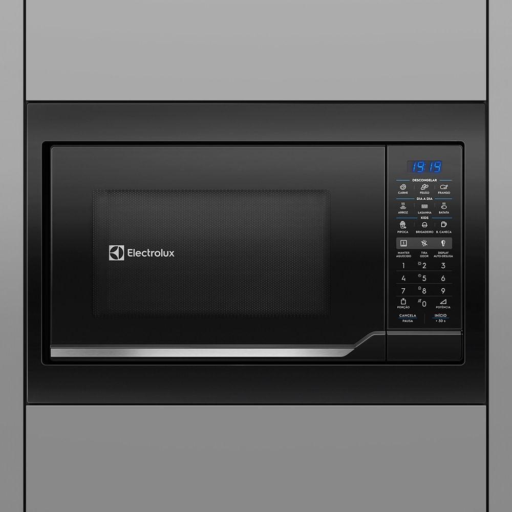 Micro-ondas de Embutir Electrolux 34L Preto com Painel Digital e Função Tira odor (ME3EP) - 2
