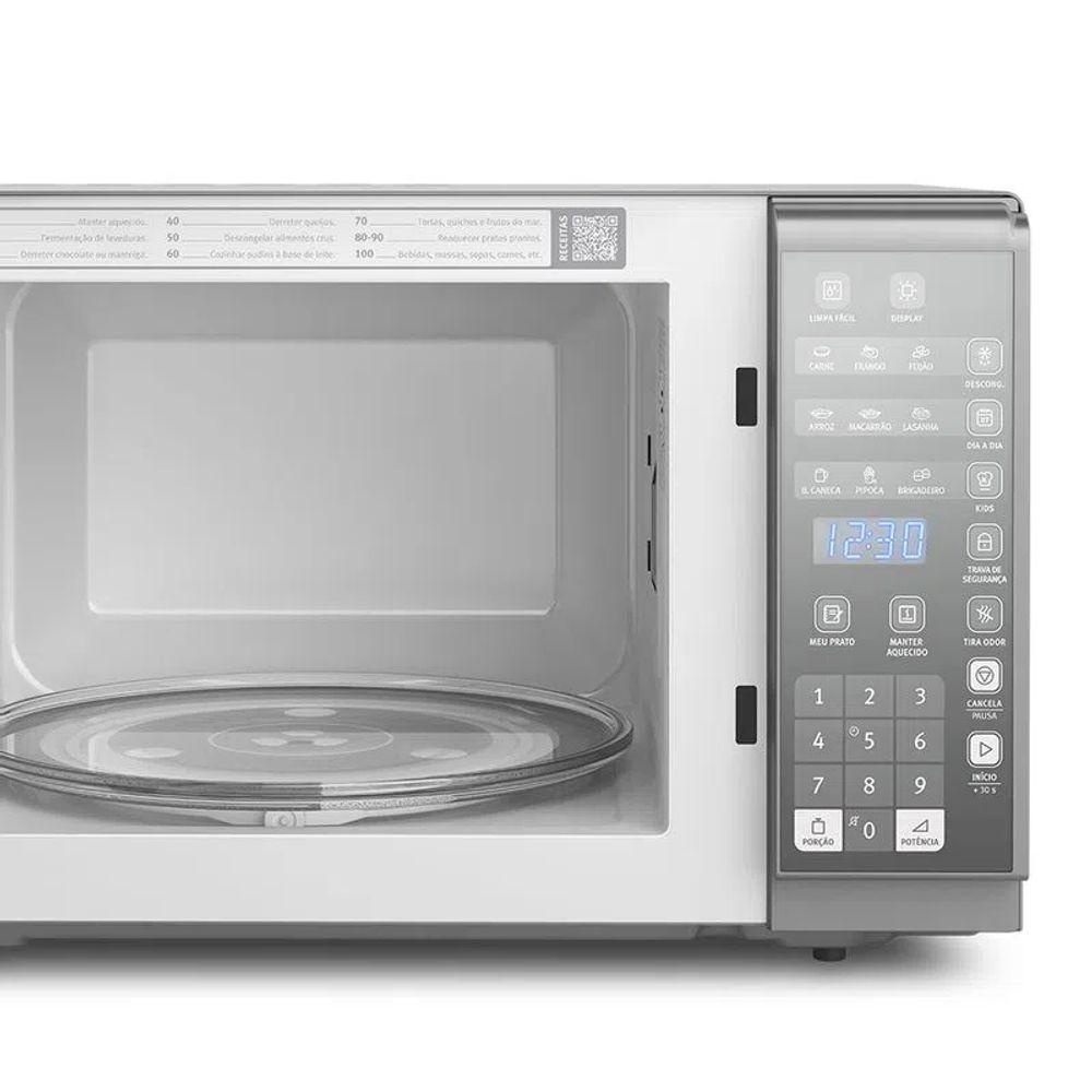 Micro-ondas Electrolux 31L cor Inox Espelhado com Painel Integrado e Função Tira Odor (MI41S) - 4