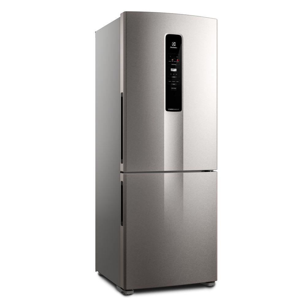 Geladeira Electrolux Frost Free Inverter 490L Efficient com AutoSense Inverse Inox Look (IB7S) - 3