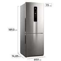 Geladeira Electrolux Frost Free Inverter 490L Efficient com AutoSense Inverse Inox Look (IB7S) - 2