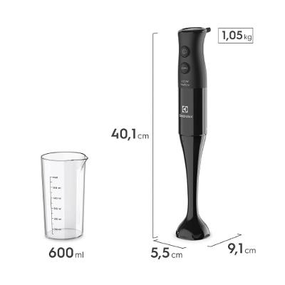 Mixer Electrolux Preto 400W com Tecnologia TruFlow (EIB05)