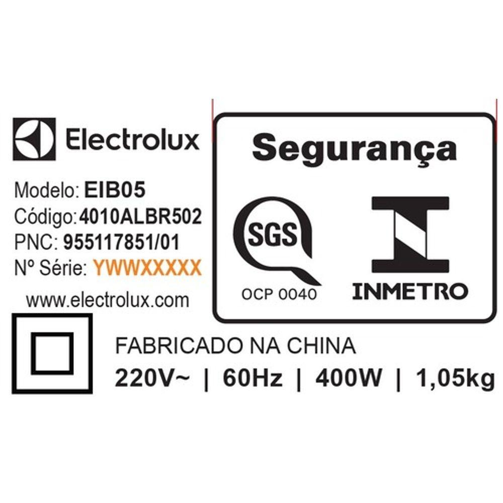 Mixer Electrolux Preto 400W com Tecnologia TruFlow (EIB05) - 8