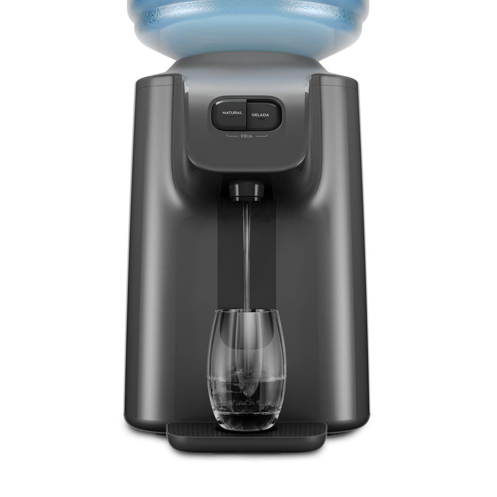 Bebedouro Electrolux Água Gelada. Fria e Natural com Compressor Cinza (BC01X) - 1