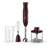 Mixer 3 em 1 Electrolux Vermelho Escuro 600W Haste em Inox e Tecnologia TruFlow (EIB21) - 1