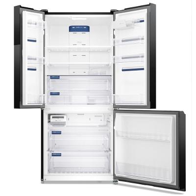 Geladeira Electrolux Frost Free Inverter 590L AutoSense 3 Portas Cor Black Inox Look (IM8B)