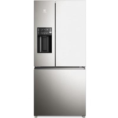 Geladeira Electrolux Frost Free 540L Efficient com AutoSense e Dispenser de Água e Gelo 3 Portas Cor Inox Look (IM8IS)