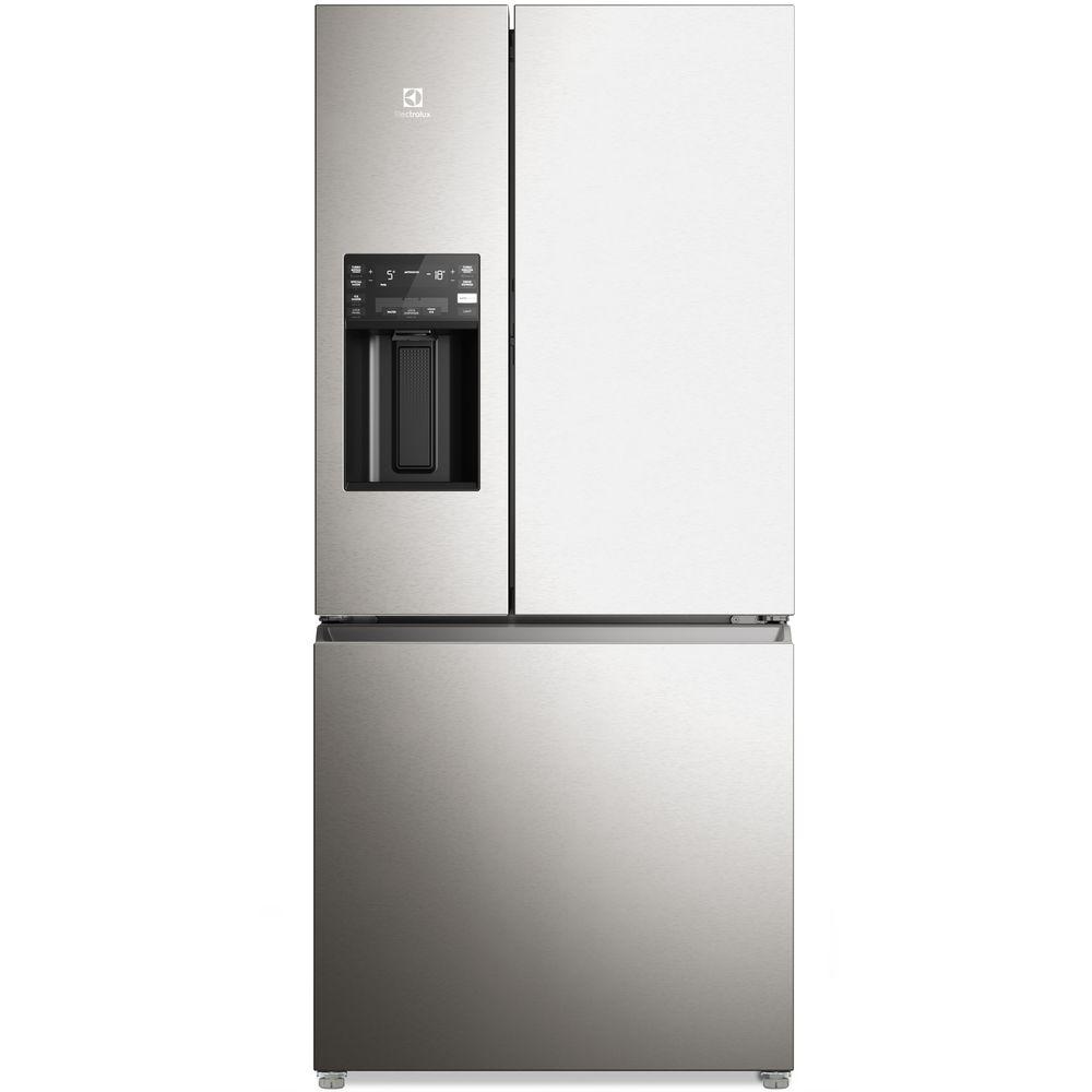 Geladeira Electrolux Frost Free 540L Efficient com AutoSense e Dispenser de Água e Gelo 3 Portas Cor Inox Look (IM8IS) - 1