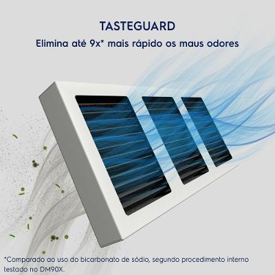 Geladeira Electrolux Frost Free Inverter 490L com AutoSense Inverse Black Inox Look (IB7B)